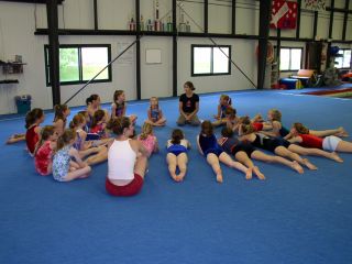 1988 Olympian Phoebe Mills Clinic in GMG 2004