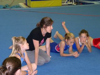 1988 Olympian Phoebe Mills Clinic in GMG 2004