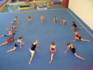 1988 Olympian Phoebe Mills Clinic in GMG 2004