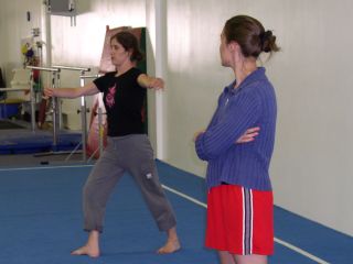 1988 Olympian Phoebe Mills Clinic in GMG 2004